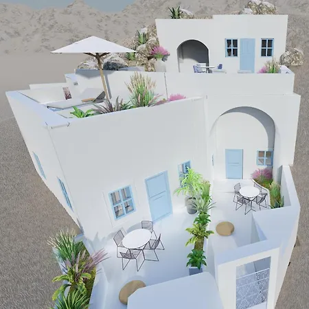 Acave Santorini Apartmán Vóthon