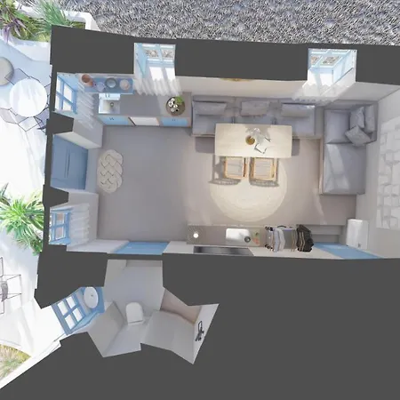 Apartament Acave Santorini Vóthon
